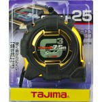 Рулетка будівельна TAJIMA G3 LOCK G3GL25-75BL 7,5 м ударостійка