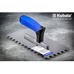 Зубчатый шпатель Kubala 130х270мм зуб 8х8мм нерж. сталь Зубчатый шпатель Kubala 130х270мм зуб 8х8мм нерж. сталь