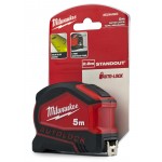Рулетка Milwaukee Tape Measure Autolock з автостопом 25 мм 5 м