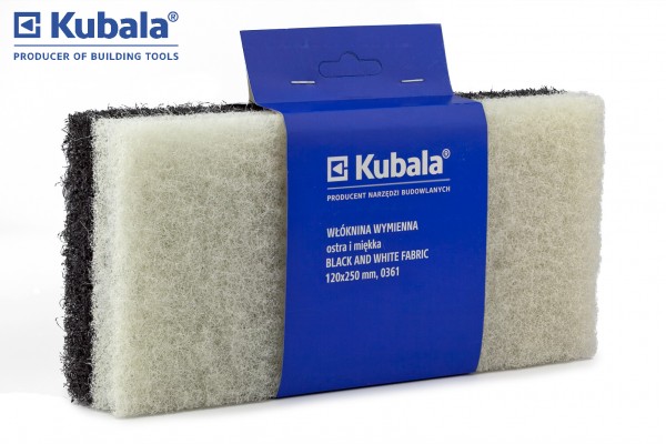 Змінне волокно Kubala біле + чорне 250 х 120 мм