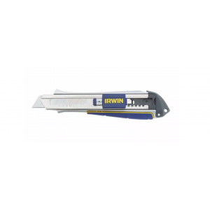 Нож строительный IRWIN PRO TOUCH AUTO LOAD SNAP-OFF KNIFE с отламывающимися сегментами 9 мм