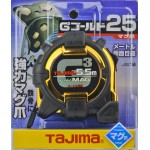 Рулетка будівельна TAJIMA G3 LOCK G3GL25-75BL 7,5 м ударостійка