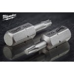 Монтажна біта Milwaukee (милуокі) TORX шестигранна ТХ25 25 мм (25 шт.)