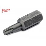 Монтажна біта Milwaukee (милуокі) TORX шестигранна ТХ25 25 мм (25 шт.)