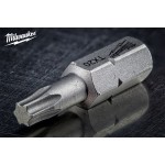 Монтажна біта Milwaukee (милуокі) TORX шестигранна ТХ25 25 мм (25 шт.)