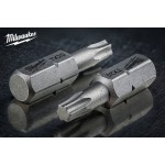 Монтажна біта Milwaukee (милуокі) TORX шестигранна ТХ25 25 мм (25 шт.)