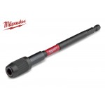 Магнитный держатель для бит Milwaukee SHOCKWAVE ShW1/4 с фиксатором 152 мм