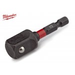 Перехідник з 1/4" HEX на 1/4"квадратний хвостовик