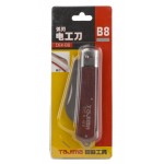 Технический нож электрика TAJIMA DEK-B8 загнутое лезвие