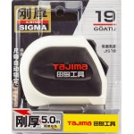Рулетка строительная TAJIMA SIGMA SS1950-CHN усиленная лента автоматический фиксатор 19 мм х 5 м