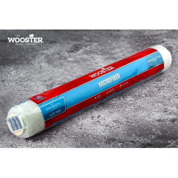 Валик малярський Wooster Microfiber / тканий R523-18, ворс 10 мм, 46 см