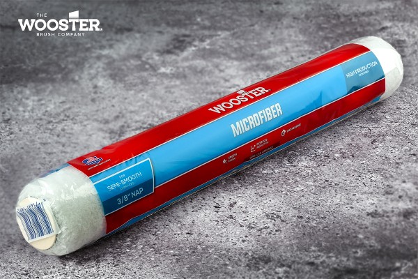 Валик малярный Wooster Microfiber / тканый R523-18, ворс 10 мм, 46 см