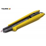 Нож строительный сегментный TAJIMA DC-L500YBL 18 мм автоматический фиксатор