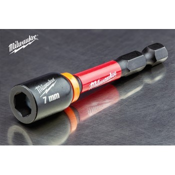 Торцева головка Milwaukee Shockwave™ 1/4" 7 мм ударостійка