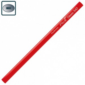 Карандаш плотника PICA (пика) Classic Carpenter Pencil 2H 1 мм