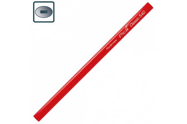 Олівець тесляра PICA Classic Carpenter Pencil 2H 1 мм