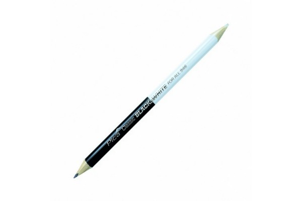 Олівець універсальний PICA Classic For All Black & White мультиматеріал 1 мм