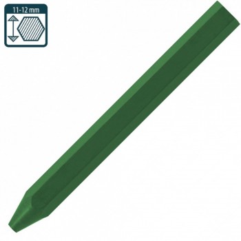Маркер PICA (пика) Classic EKO на восковой-меловой основе промышленный зеленый 1-4 мм