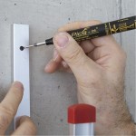 Маркер PICA Ink Deep Hole Marker перманентный красный 1 мм