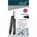 Маркер PICA Classic Instant-White перманентный белый 1-4 мм