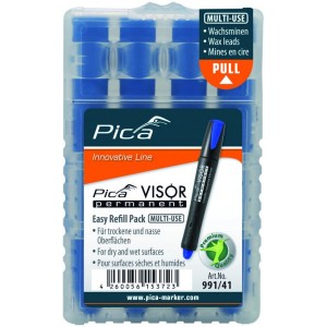 Грифель змінний для маркеру сухого PICA (піка) VISOR permanent Long life Industrial Marker синій 1-4 мм