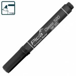 Маркер перманентний PICA Classic Permanent Marker bullet tip чорний