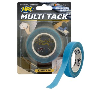 Двостороння монтажна стрічка HPX Multi Tack 12 мм x 2 м