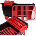 Ведро для плиточника Olejnik 19 л (ролики, решетка, 2 колеса) — обновленная версия