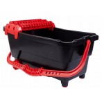 Ведро для плиточника Olejnik 19 л (ролики, решетка, 2 колеса) — обновленная версия