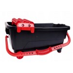 Ведро для плиточника Olejnik 19 л (ролики, решетка, 2 колеса) — обновленная версия