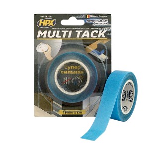 Двостороння монтажна стрічка HPX Multi Tack 19 мм x 2 м
