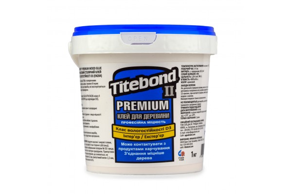 Клей для дерева Titebond II Premium D3 10 кг (промтара)