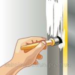 Малярна стрічка HPX 4400 100°C 6 мм x 50 м «Ідеальний контур» жовта