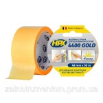 Малярна стрічка HPX 4400 100°C 50 мм x 50 м «Ідеальний контур» жовта