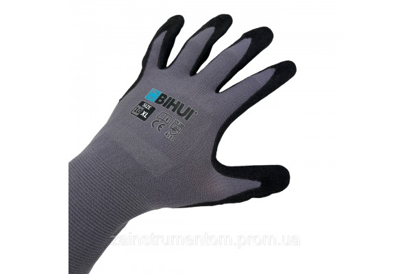 Перчатки строительные профессиональные BIHUI 10 размер XL