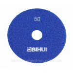 Алмазный гибкий шлифовальный круг "черепашка" BIHUI на липучке №50 Ø100 мм