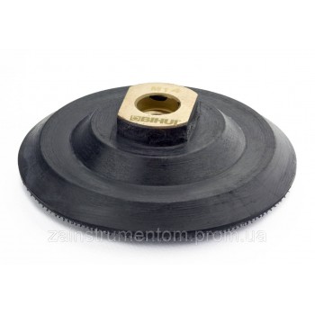 Держатель-насадка резиновая BIHUI для шлифовальных дисков с липучкой 100 мм М14