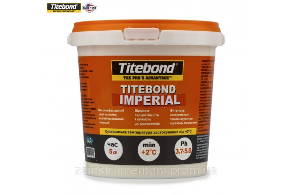 Клей для дерева столярный Titebond Imperial термостойкий 20 кг