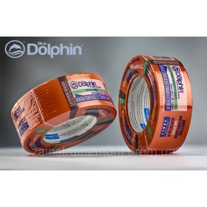 Малярная лента (скотч) Blue Dolphin ROUGH SURFACE для грубых поверхностей 48 мм х 50 м (7дней)