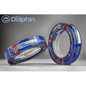 Малярська стрічка (скотч) Blue Dolphin Special Blue 25 мм х 50 м синя (14днів)