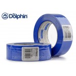 Малярная лента ПВХ (скотч) Blue Dolphin TARP&STUCCO 38 мм х 50 м синяя (30дней)