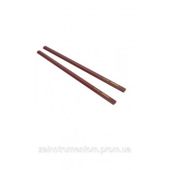 Олівець для розмітки дерева STANLEY червоний 2В 300 мм