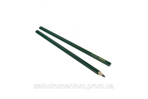 Олівець для розмітки по цеглині STANLEY зелений 300мм (Стенлі)