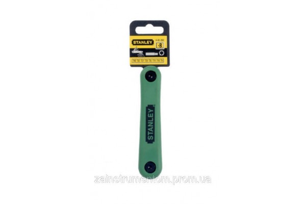 Набір торцевих ключів STANLEY Torx 8-в-1 складні Т9-Т40 Torx (Стенлі)