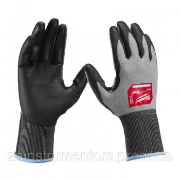 Перчатки Milwaukee Hi-Dex с защитой от порезов уровень В (2), размер L/9