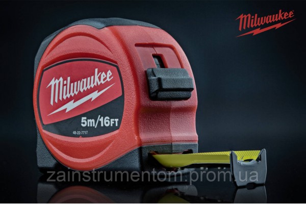 Рулетка метрична Milwaukee COМPACT Slim S5-16/25 - 5 м 16 фт