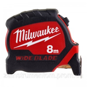 Рулетка Milwaukee Premium Wide Blade 8 м 33 мм.