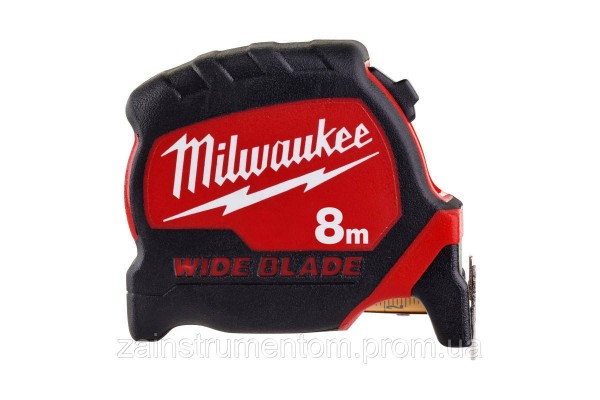 Рулетка Milwaukee Premium Wide Blade 8 м 33 мм с широким полотном
