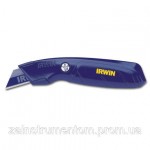 Нож трапеция IRWIN Standard универсальный с фиксированным лезвием (3 лезвия в комплекте)
