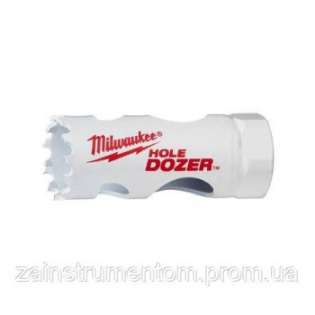 Коронка сверлильная Milwaukee HOLEDOZER (ІІІ) Bi-Metal 22 мм многоштучная упаковка
